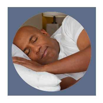 Image of person sleeping