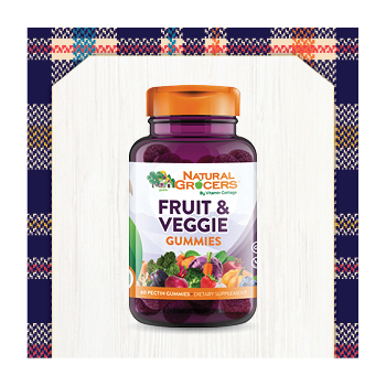 Natural Grocers Brand Fruit & Veggie Gummies