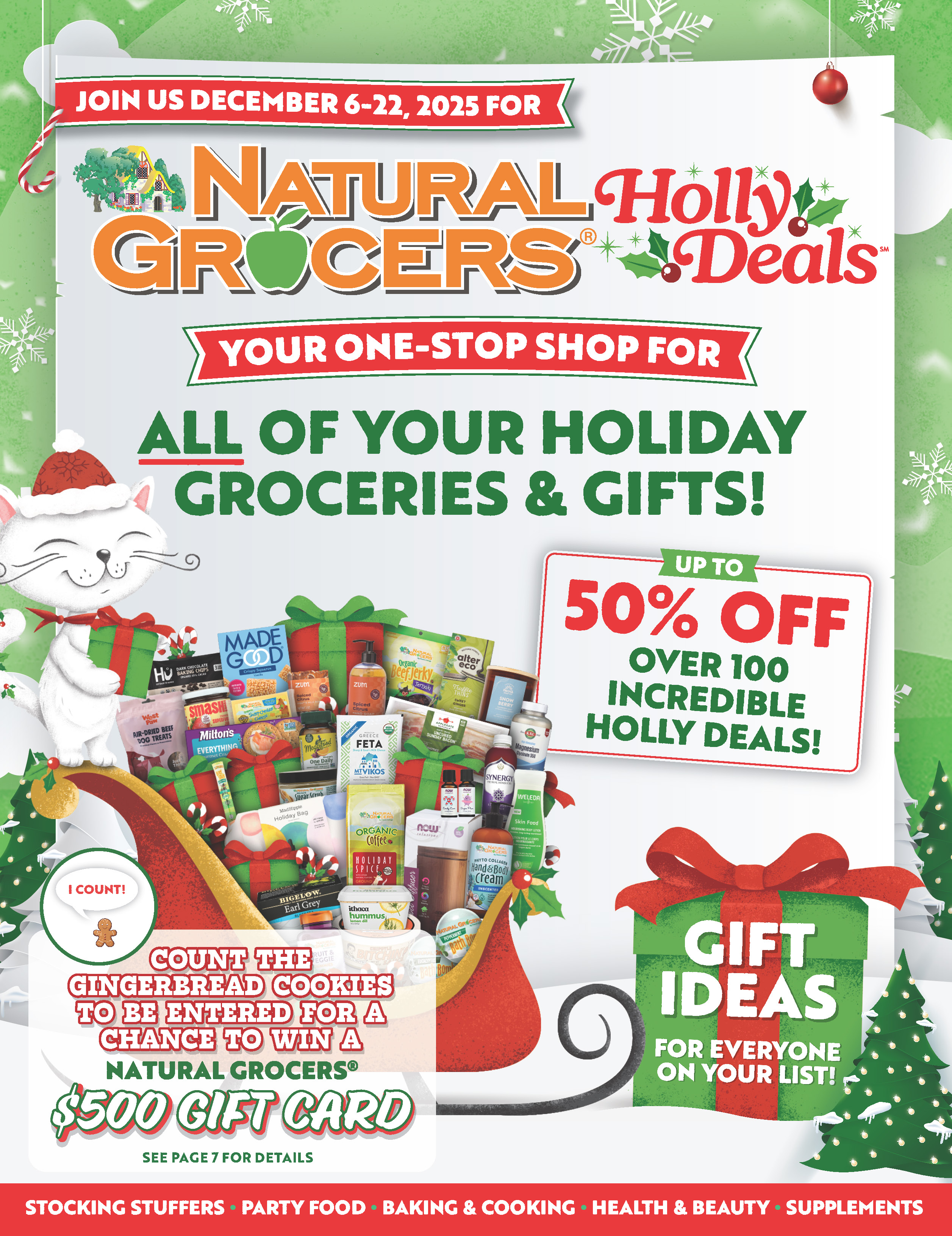 Natural Grocers Holly Deals 2025