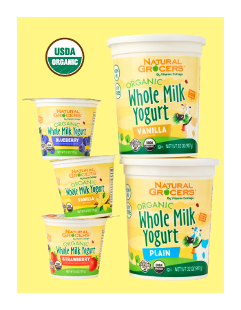 Natural Grocers® Brand Organic Yogurt