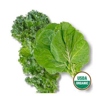 Organic leafy greens