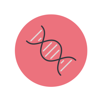 Illustration of a DNA strand