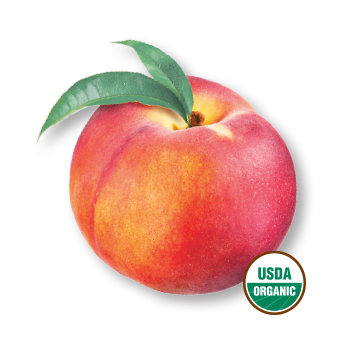 Organic peach