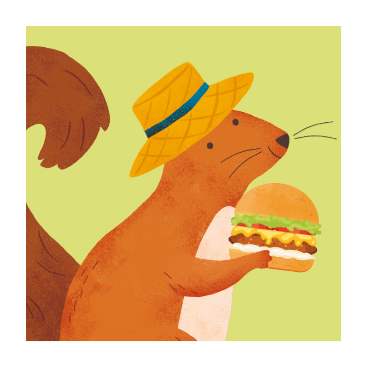 Meet Sally the Squirrel