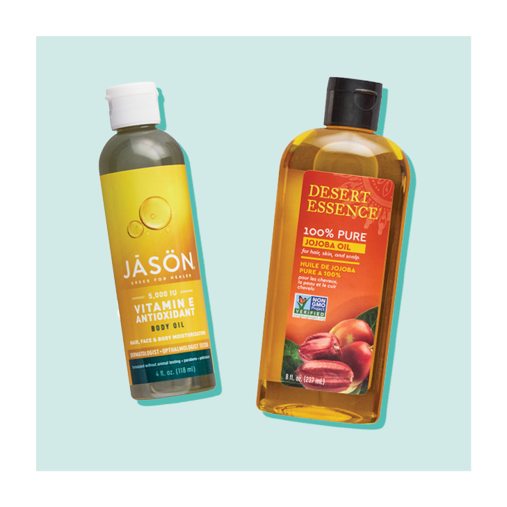 Image of Vitamin E and Jojoba Oil based body care products