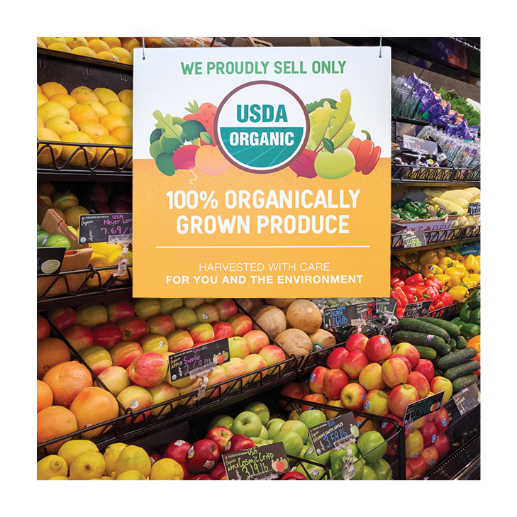 Image of Natural Grocers' 100% Organic Produce Department
