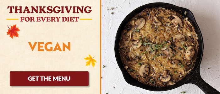 Vegan Thanksgiving Menu