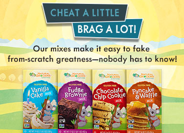 Cheat a Little, Brag a Lot with Natural Grocers® Brand Gluten-Free Baking Mixes
