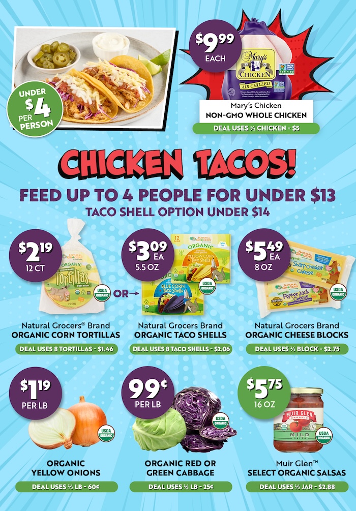 Chicken Taco Meal Deal