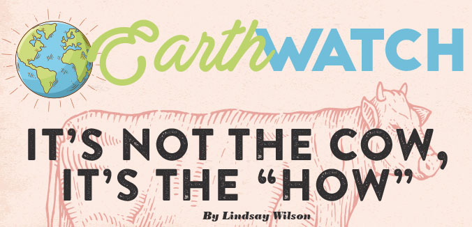 Earth Watch: It’s Not the Cow, It’s the “How”