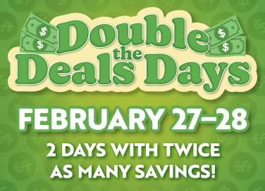 Double the Deals Days