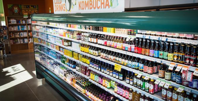 Natural Grocers Boulder Kombucha and Grab N' Go