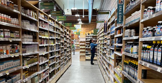 Natural Grocers McCall Vitamins & Supplements Department