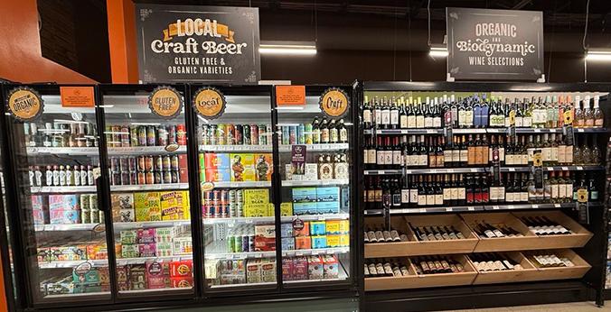 Natural Grocers Waco, TX Beer and Wine Department