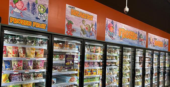 Rapid City Natural Grocers Frozen Foods Department