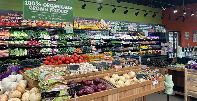 Rapid City Natural Grocers 100% Organic Produce Department