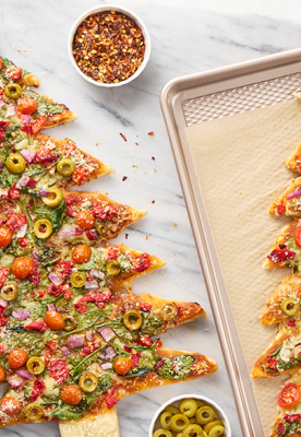 Christmas Tree Pizza