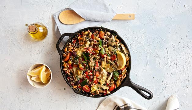 One-Pan Mediterranean Rice