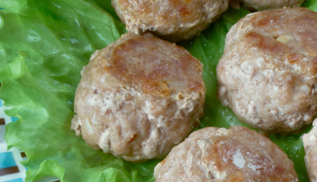 Chicken Veggie Meatballs With Pesto Recipe