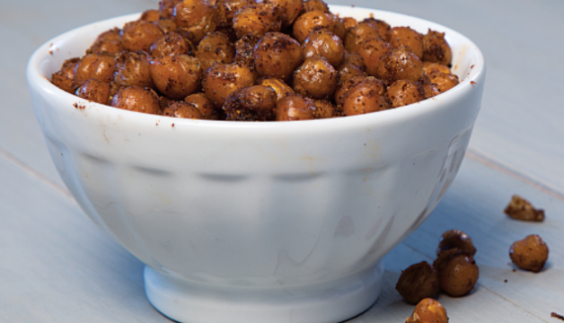 Spicy Roasted Chickpeas Recipe