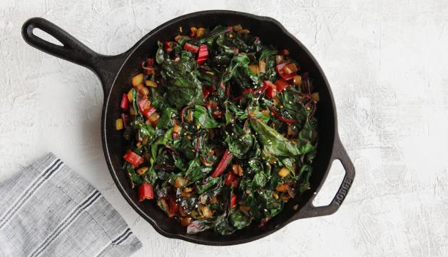 Braised Spiced Greens