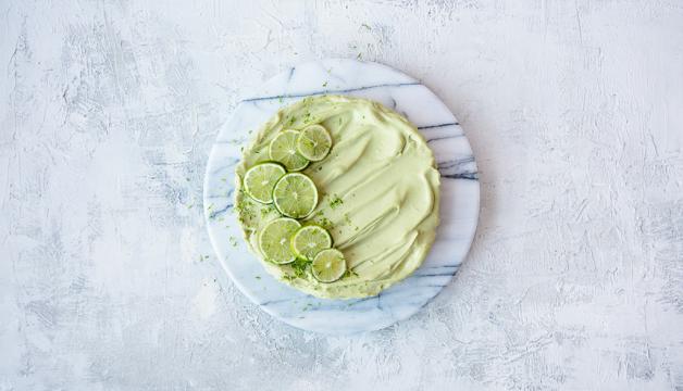 No-Bake Vegan Lime Cheezecake