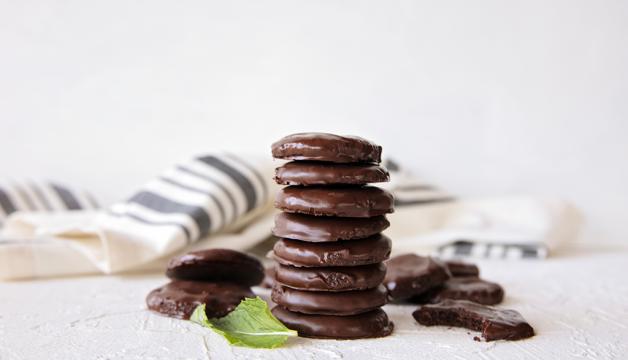 Paleo Chocolate Mint Cookies