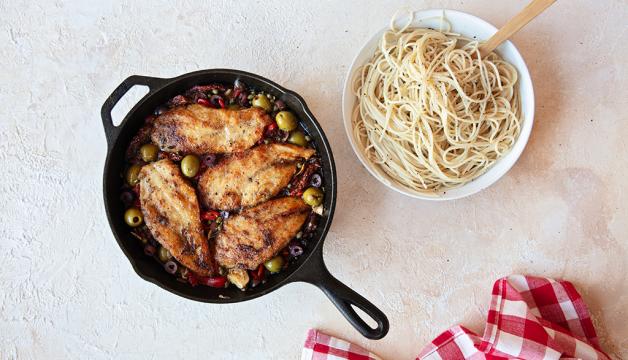 Chicken Antipasto Skillet Meal