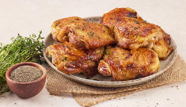 Salt and Pepper Chicken Thighs