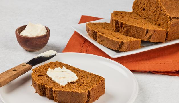 Oat Flour Pumpkin Bread