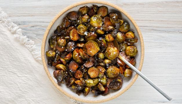 Balsamic Glazed Brussels Sprouts