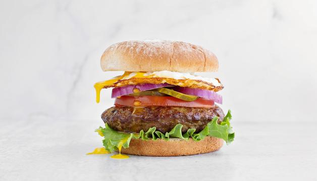 Grilled Curry Burgers