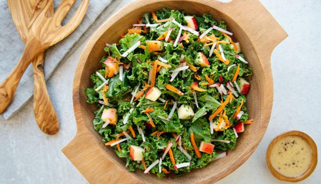 Kale, Carrot and Apple Salad Recipe