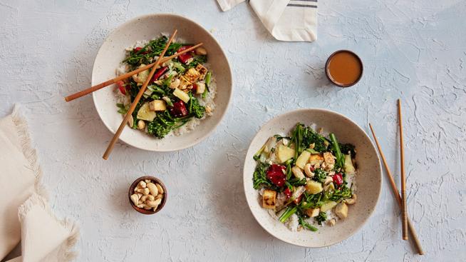 Pineapple Teriyaki Tofu
