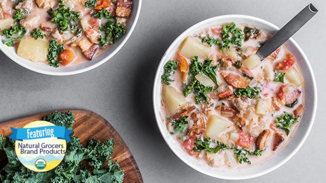 Easy Bacon, Chicken and Kale Stew Recipe