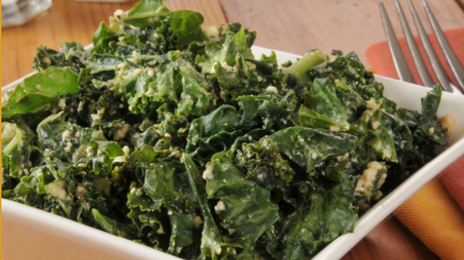 Simple Sautéed Greens with Garlic