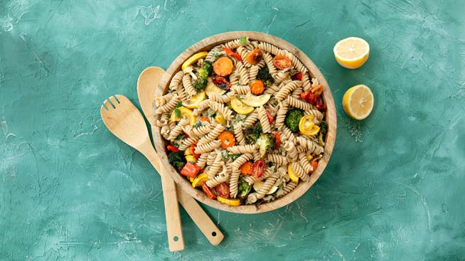 Gluten-Free Garden Veggie Pasta