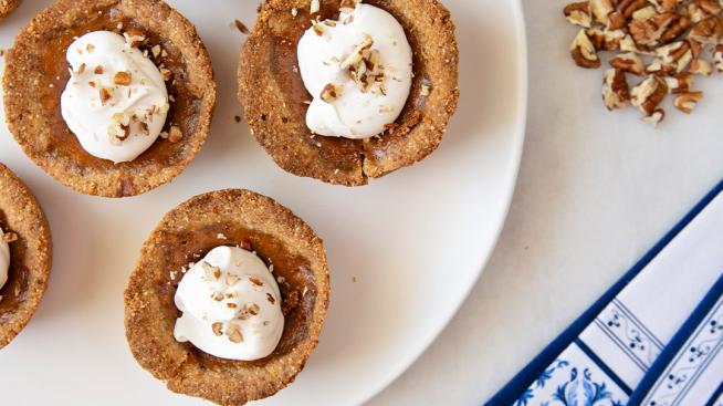 Pumpkin Custard Tartlets