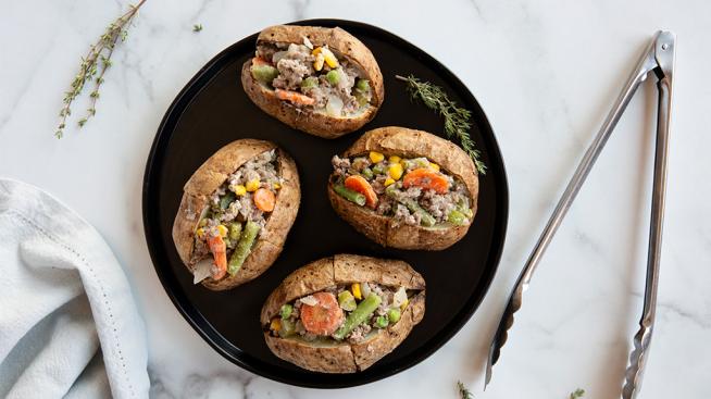 Shepherd’s Pie Baked Potatoes